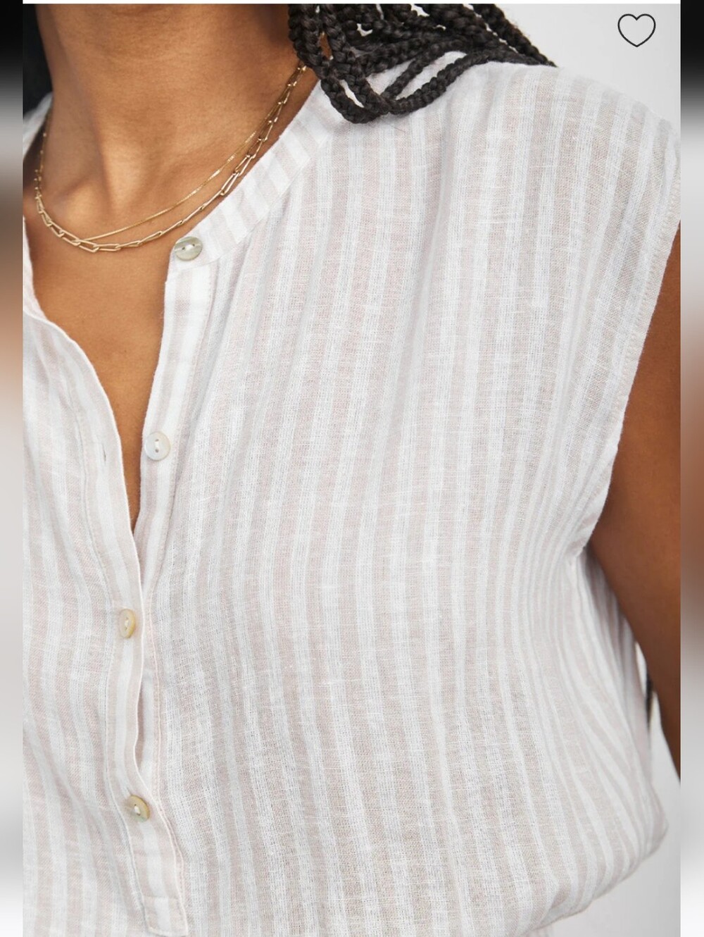 #134. Angelina Dress-Dune Stripes - Picture 4 of 13